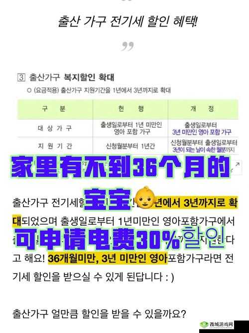 韩国三色电费免费吗:具体政策解析