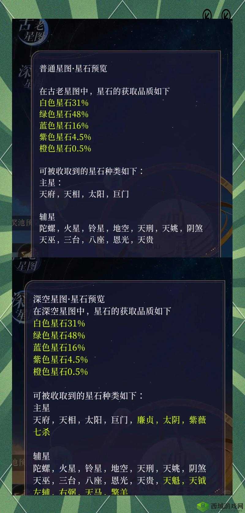 妄想山海,星石采集全攻略