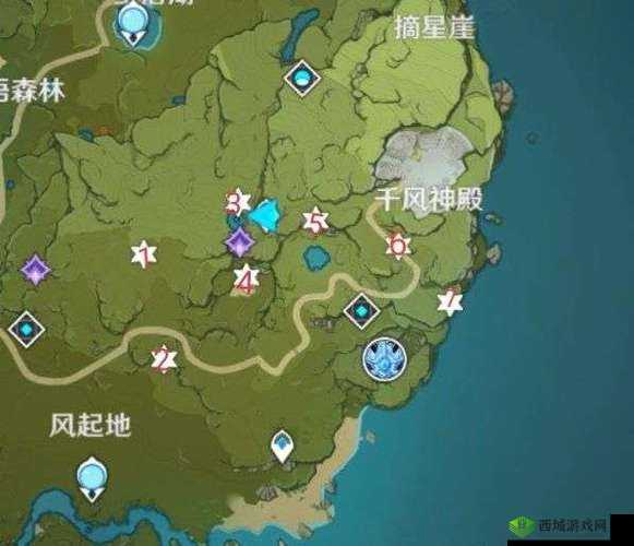 星落之地的探索，原神陨星碎片位置全解析